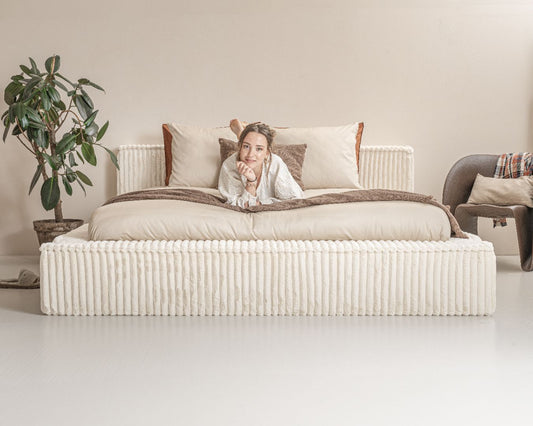 Adore Melody Designbed beige