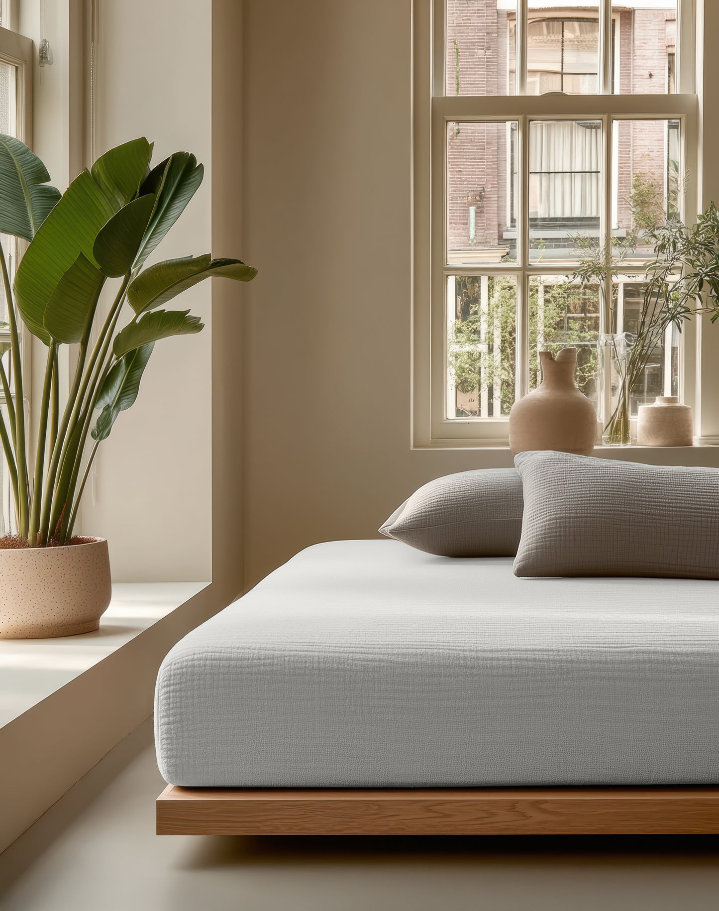 Dreamhouse Mousseline Hoeslaken Créme