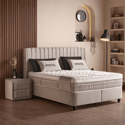 Bristol Bed Taupe