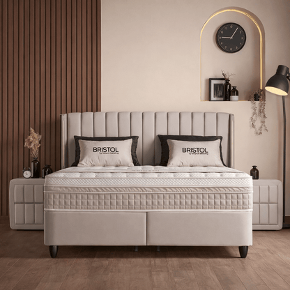 Bristol Bed Taupe