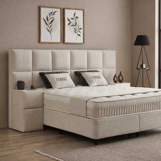 Conso bed Beige