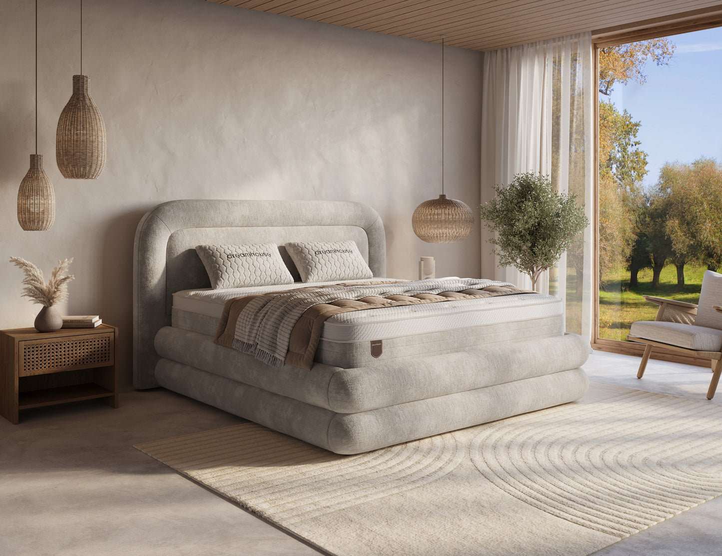 Snowy Bed