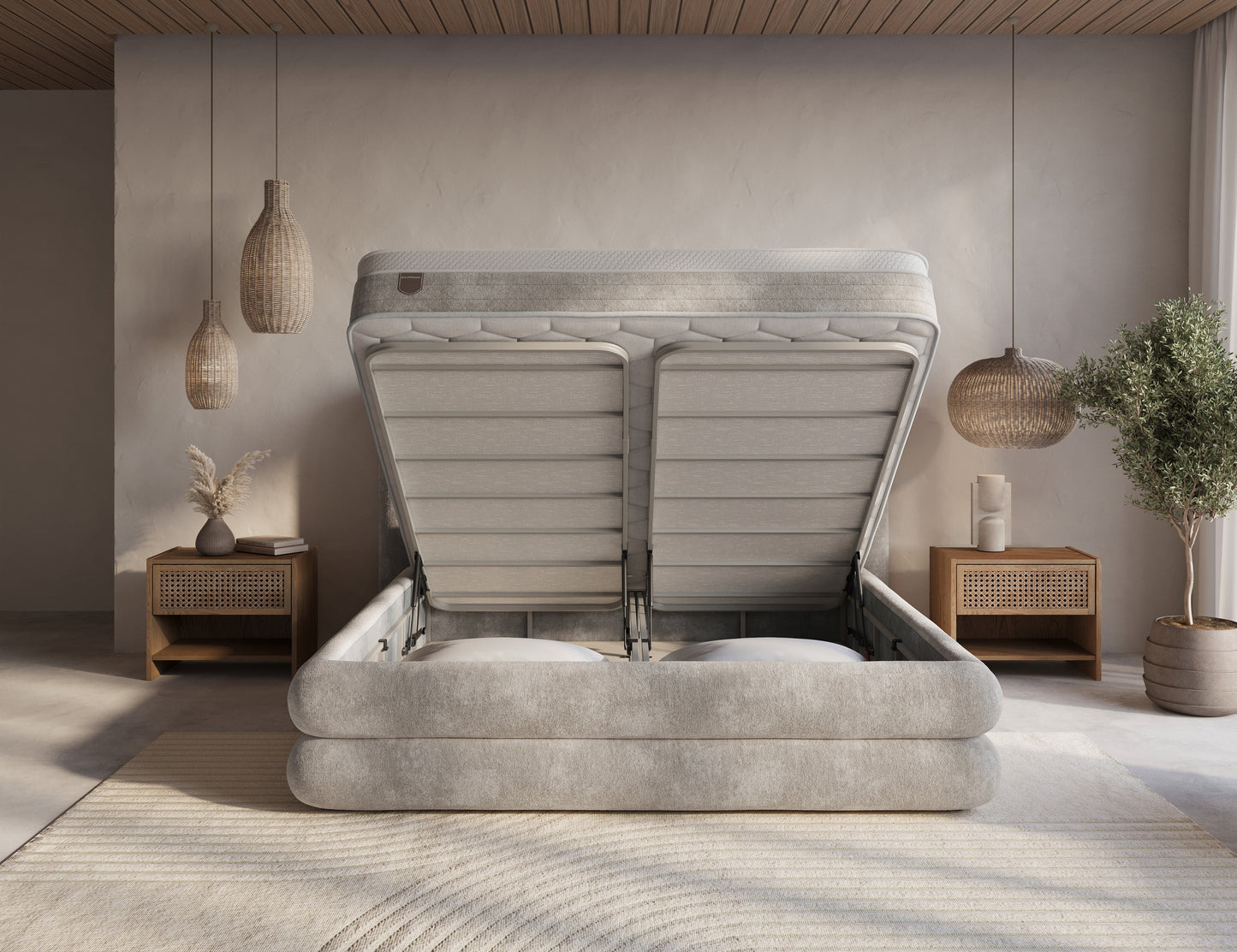 Snowy Bed