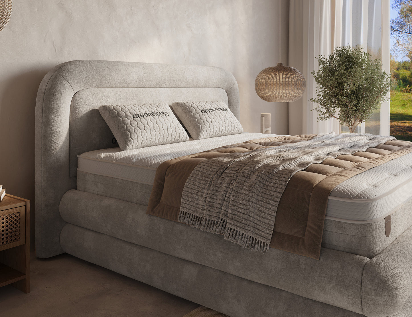 Snowy Bed