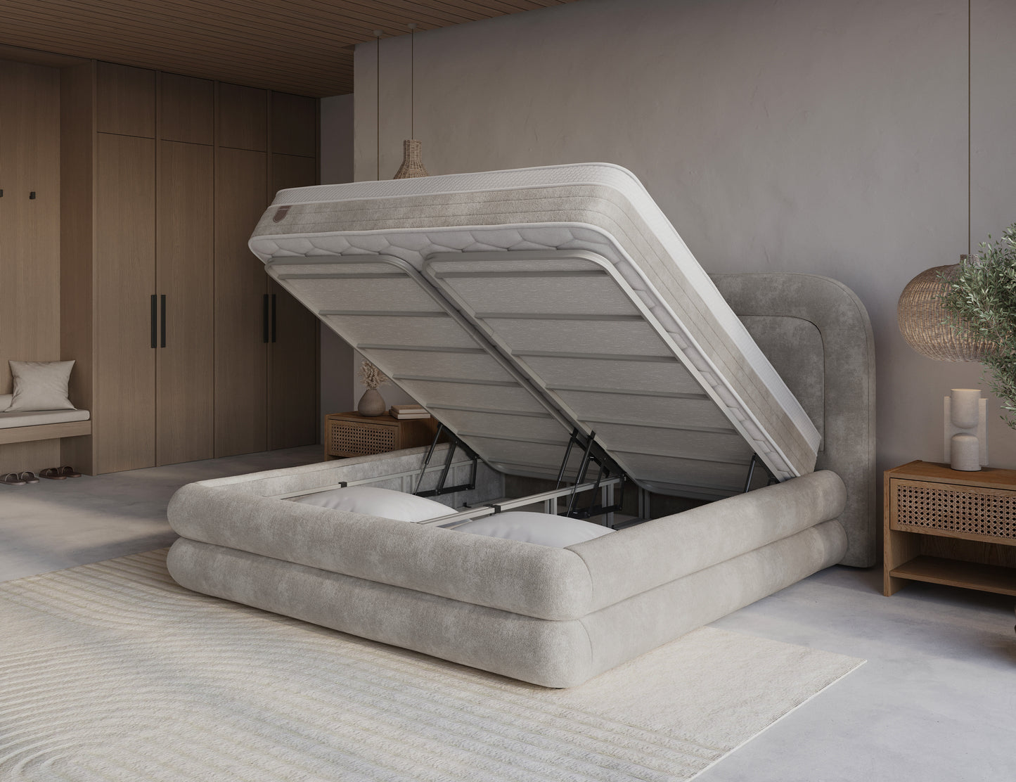 Snowy Bed