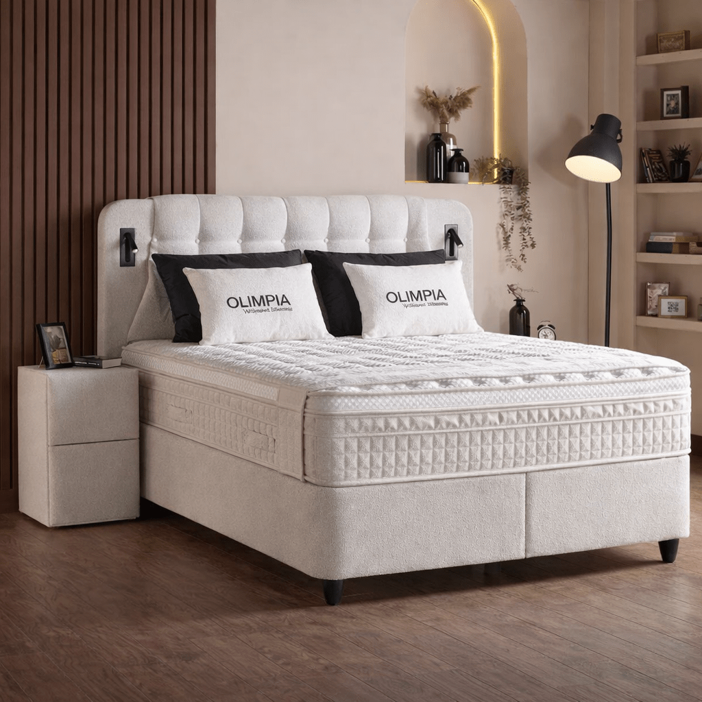 Olimpia Bed Creamy