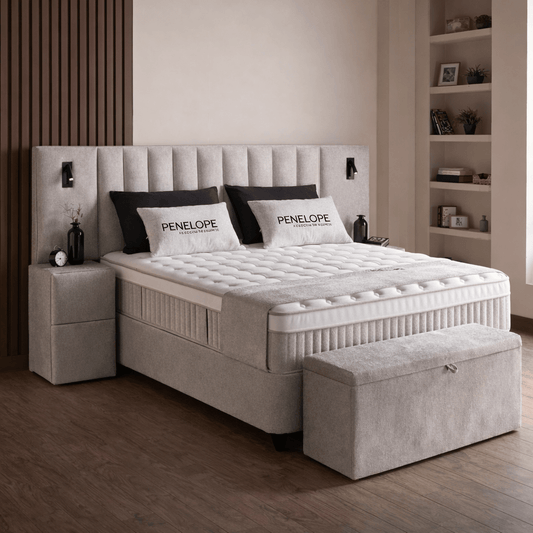 Penelope Bed Beige