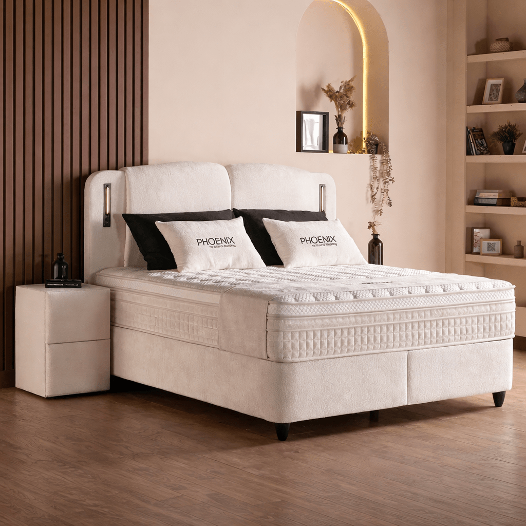 Phoenix bed Creamy
